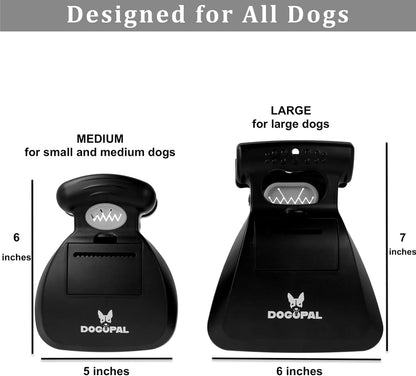 DOGOPAL Draagbare Poepschepper – Hands-free & Hygiënisch voor Middelgrote Honden