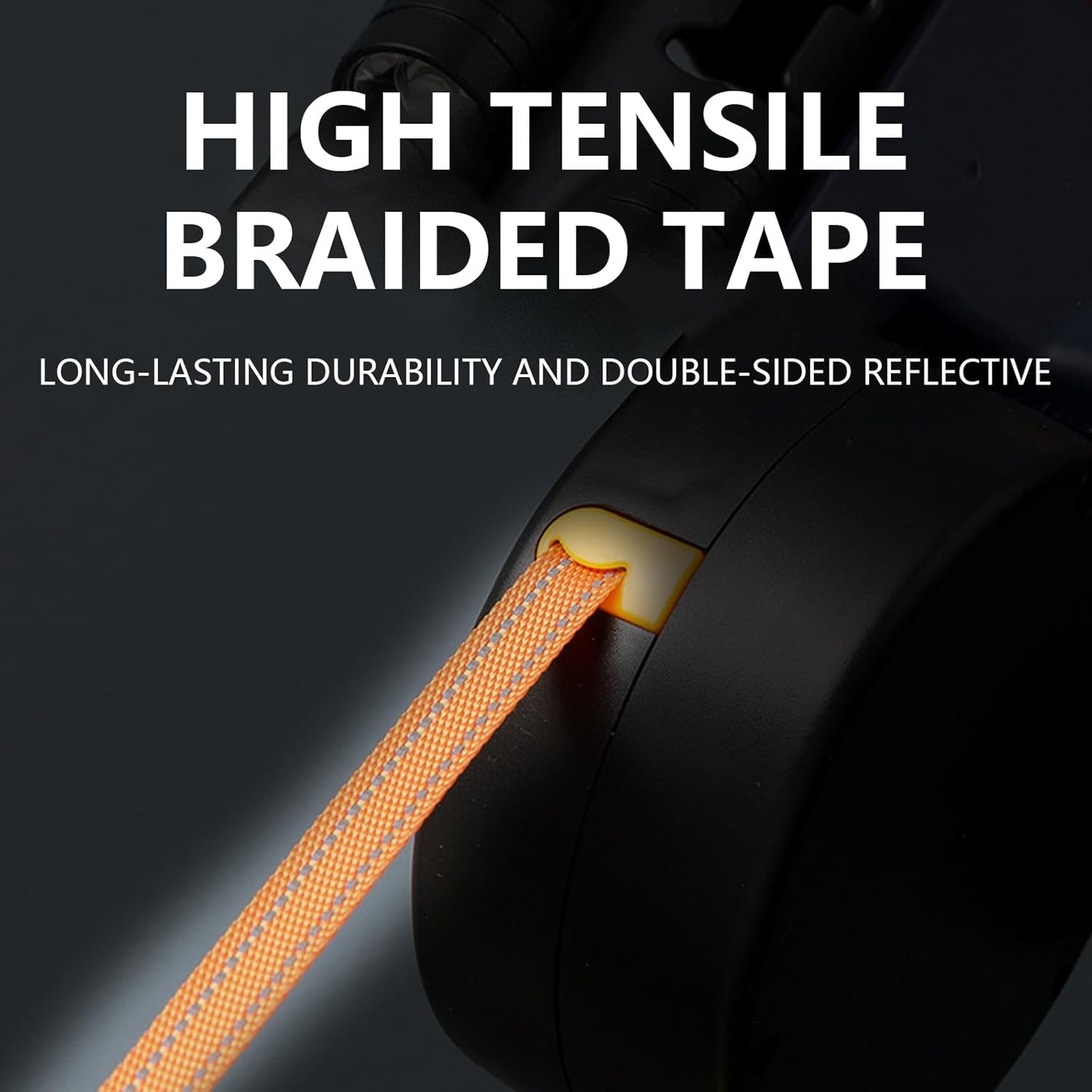 Flexi Dubbele Hondenriem – 3 m Rollijn met LED-licht