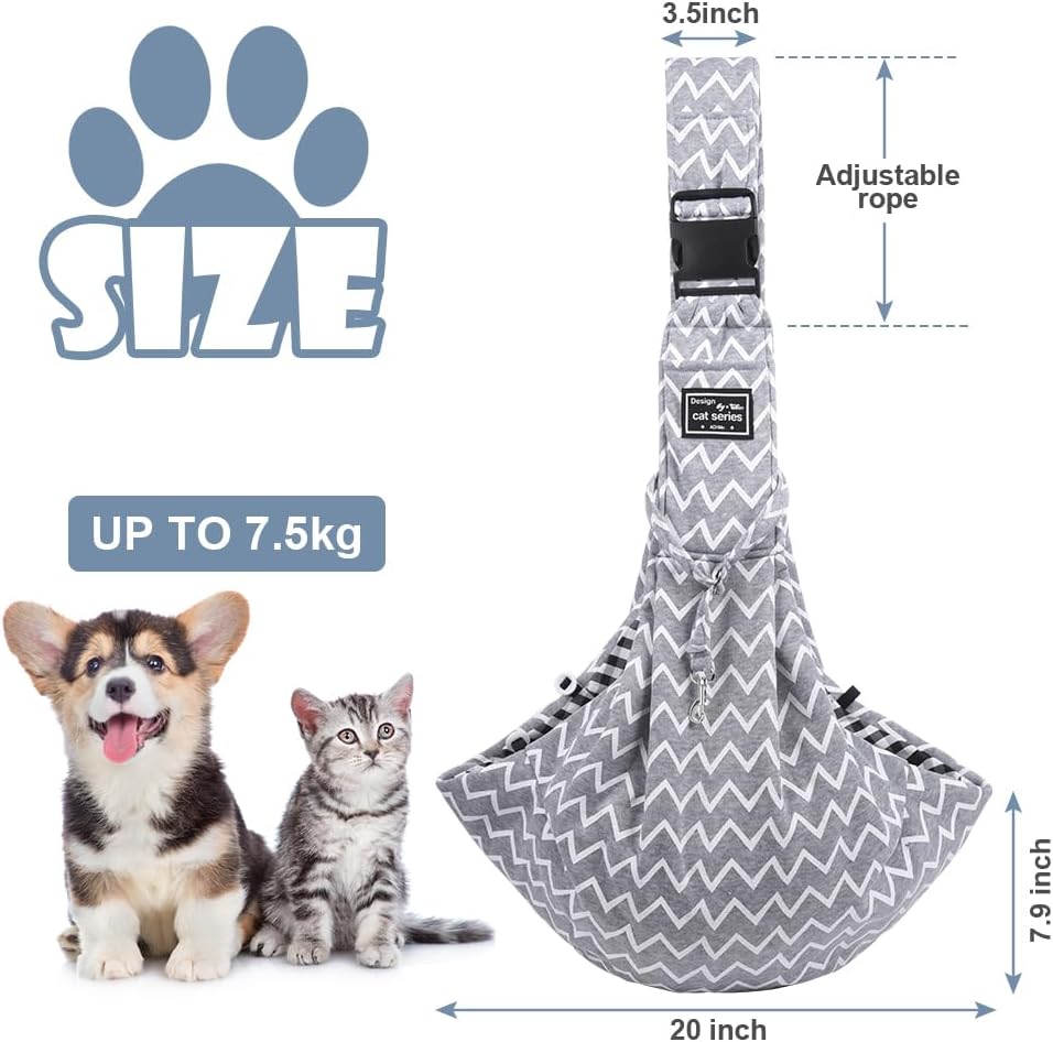 Adiwo Draagzak voor Honden en Katten – Comfortabel & Verstelbaar