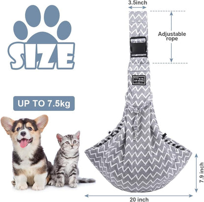 Adiwo Draagzak voor Honden en Katten – Comfortabel & Verstelbaar
