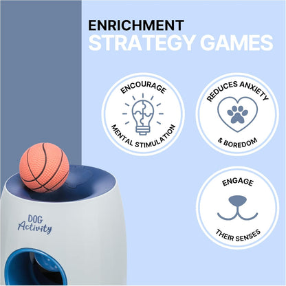 TRIXIE Intelligentiespel voor Honden – Ball & Treat Strategie Spel