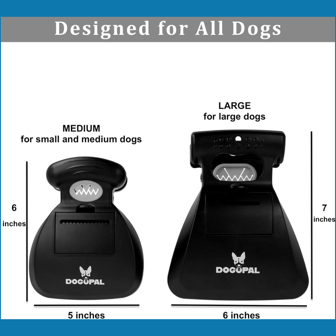 DOGOPAL Draagbare Poepschepper – Hands-free & Hygiënisch voor Middelgrote Honden