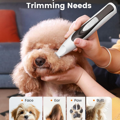 oneisall Poottrimmer met LED – Stille Precisietondeuse voor Honden